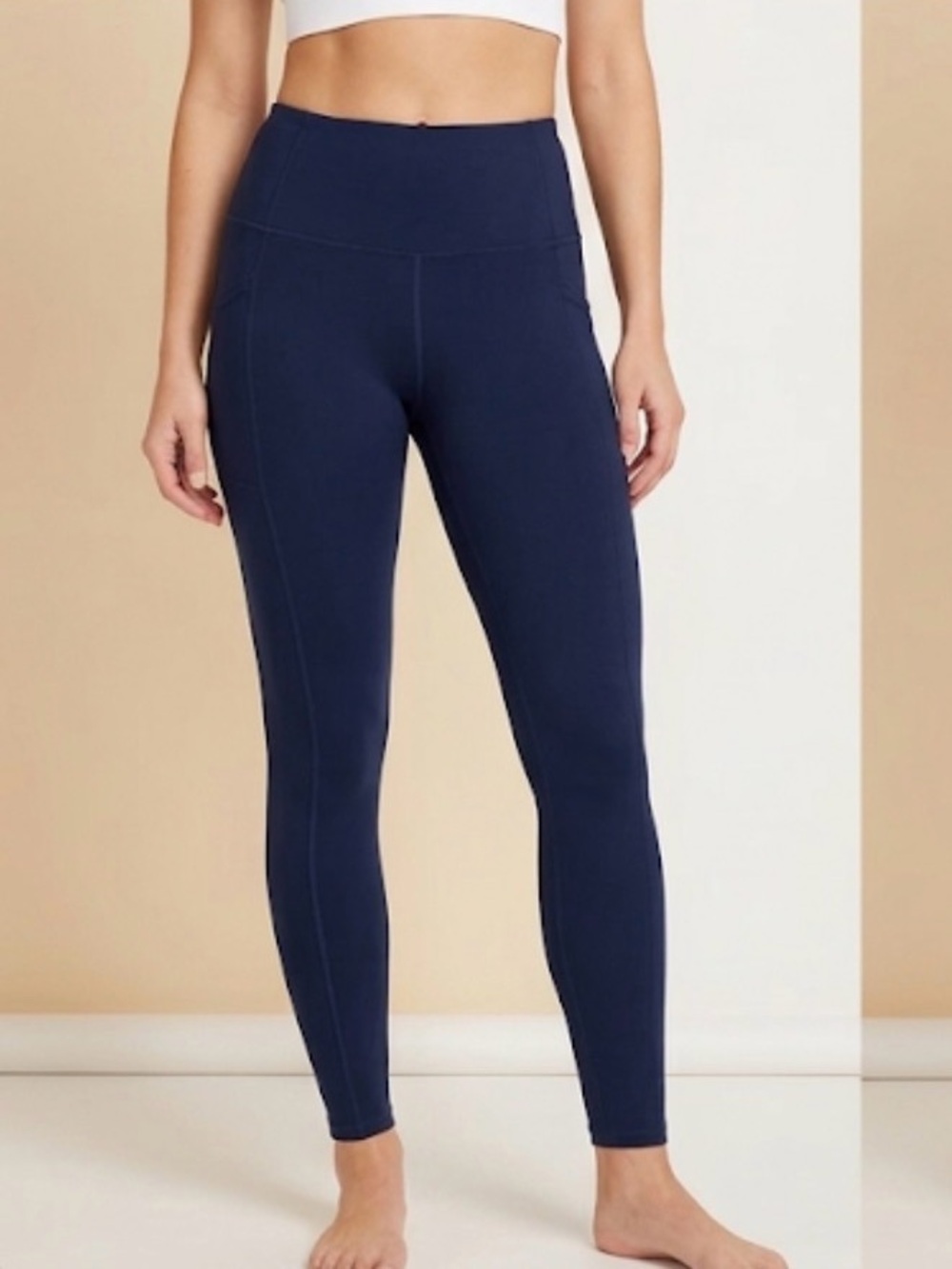 Mondetta Navy High Waist Leggings Women’s size small NWT